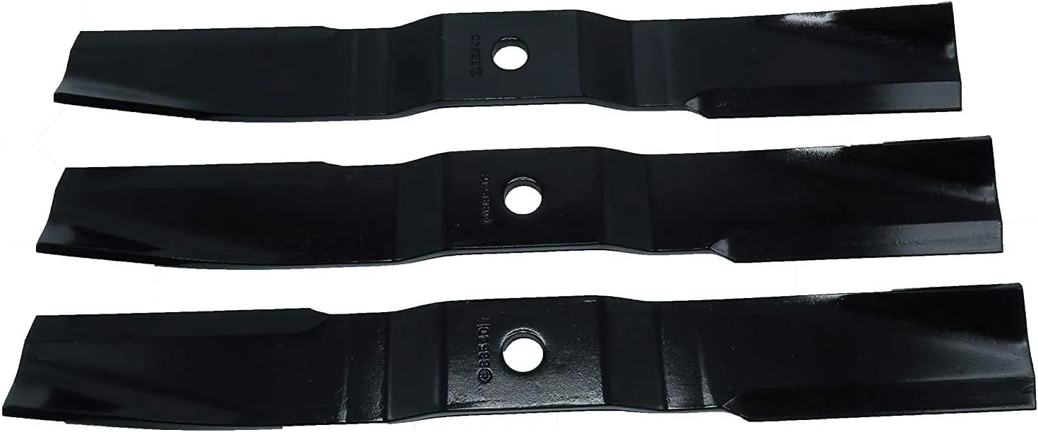 Massey Ferguson 3606888M2 OEM Agco Mower Blades (Set of 3), Challenger, and Agco 60 Inch Mid-Mount Mowers
