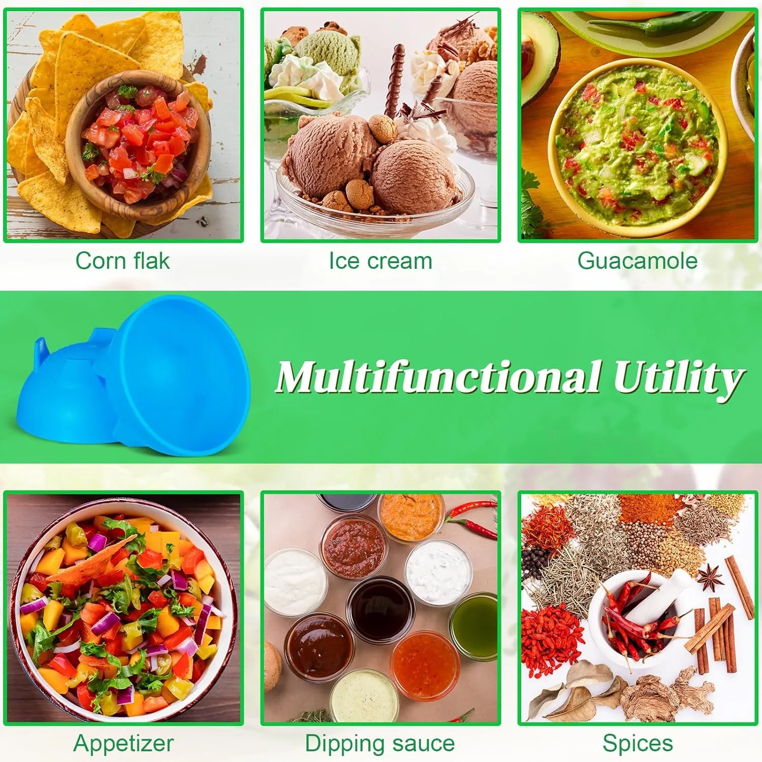 Maxcheck 12 Pcs Salsa Bowls for Party 4.5" Diameter, Plastic Mexican Salsa Bowls Guacamole Cute Chips and Food Serving Dish for Party Fiesta Chip Dish food Candy(Blue)