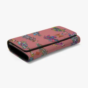 Men's Grass Dancers Terra Cotta Foldable Wallet