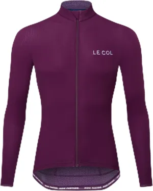 Men's Hors Categorie Jersey | Long Sleeve Bike Shirt | Thermal Fabric, Rear Pockets, Lightweight