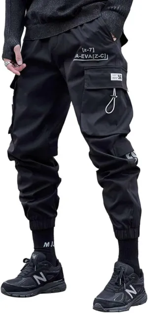 Men's Joggers Pants Lightweight Unisex Outdoor Fashion Jogging Hip Hop Casual Cargo Pants Techwear Pants