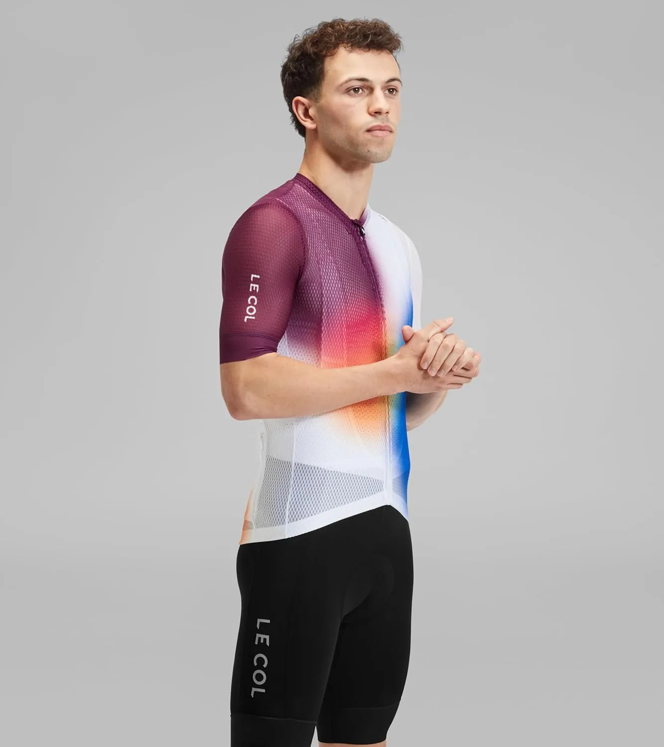 Men's Pro Air Lightweight Jersey | Short Sleeve Cycling Shirt | Lightweight Brethable | Mesh Construction | S - XL
