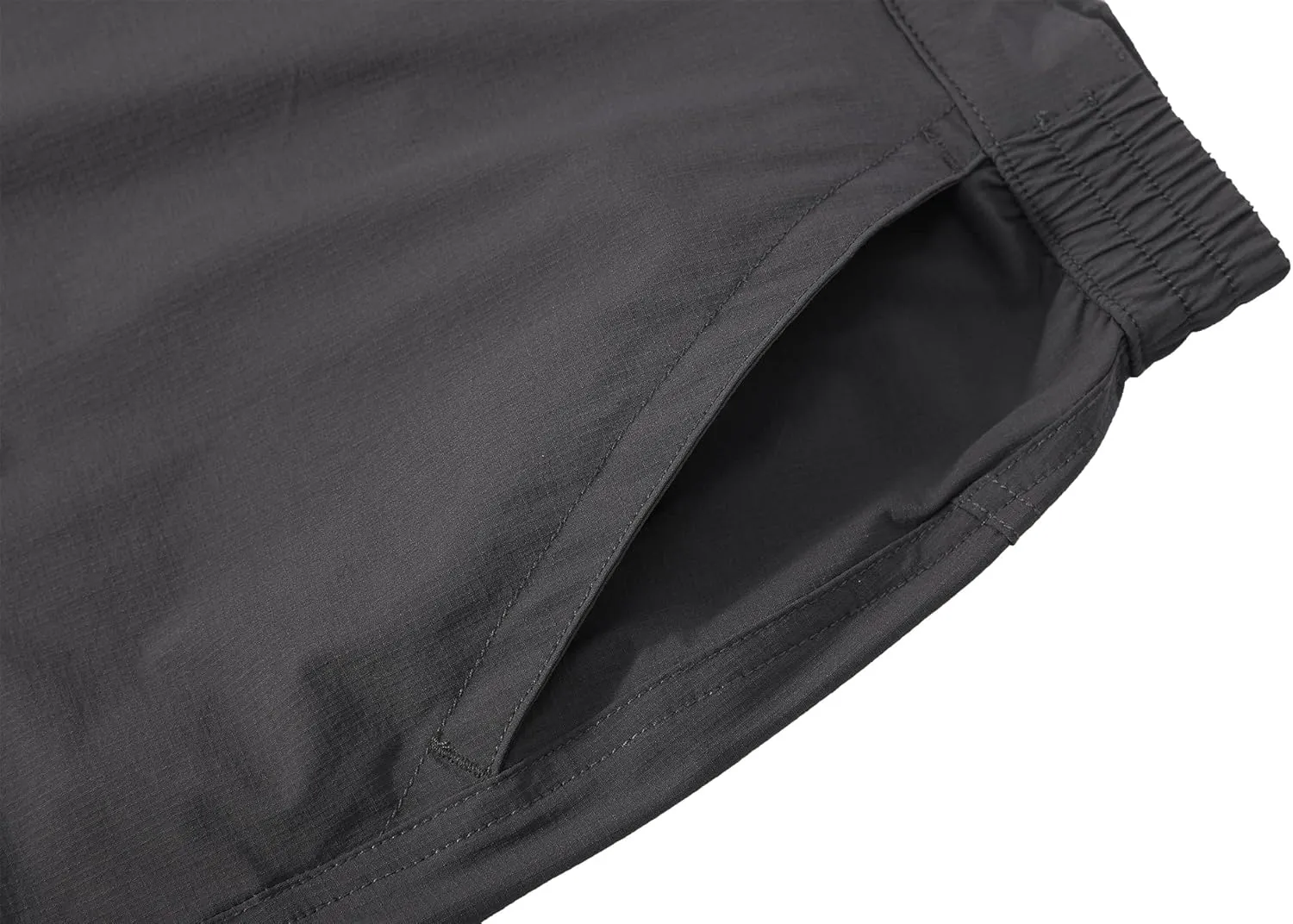 Men's Stretchy Quick Dry Cargo Hiking Shorts Lightweight Work Shorts 6 Pockets for Cycling Travel Camping