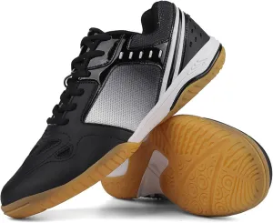 Men's Tennis Shoes Pickleball Court Shoes Non-Slip Rubber Sole Lightweight Table Tennis Sneakers for Indoor/Outdoor
