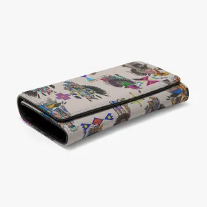 Men's Tradish Dancers Muslin White Foldable Wallet