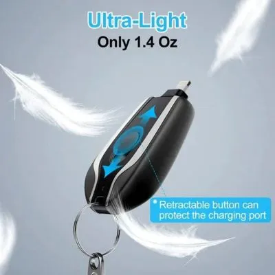 Minsa Collection® Portable Keychain Charger