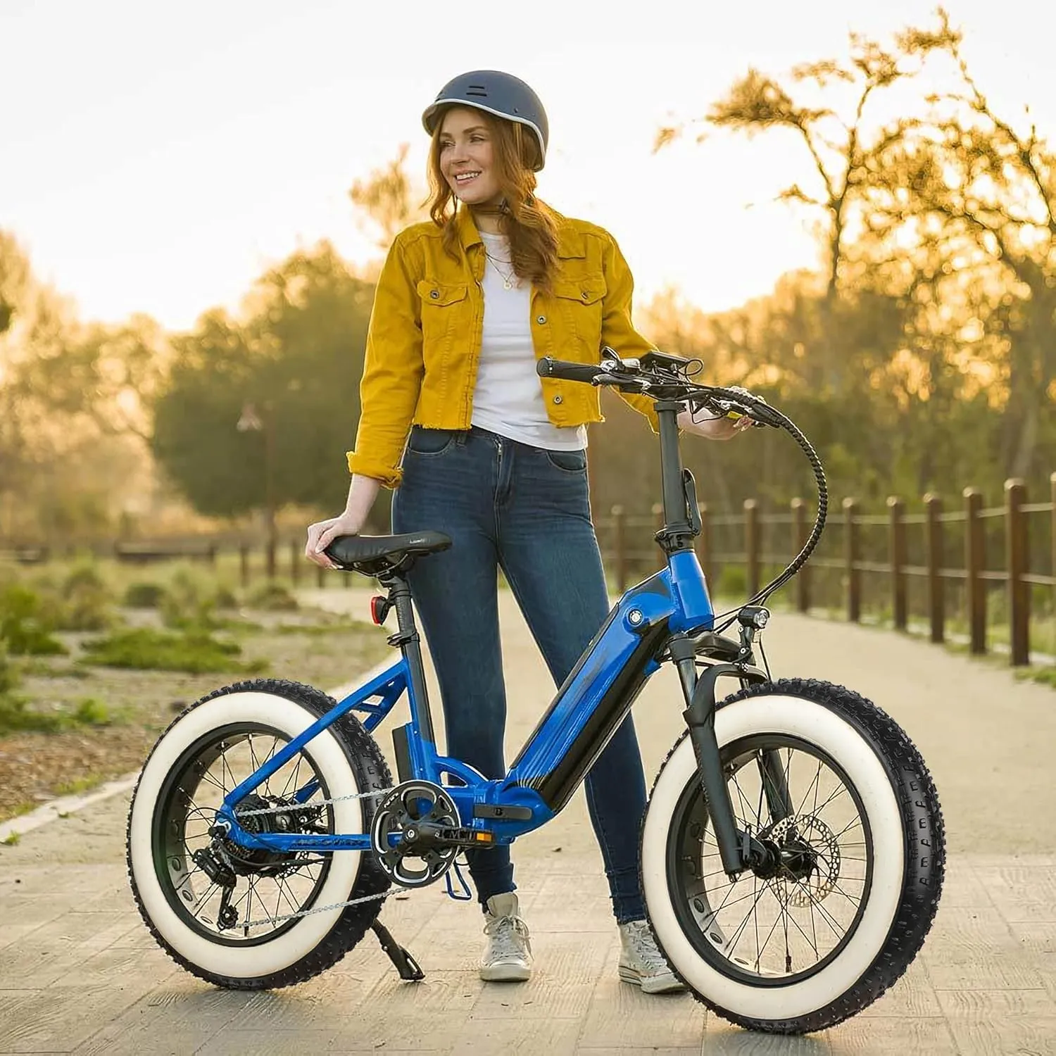MOHEGIA Fat Bike Tire: 20x4.0/26x4.0 inch Fat Tire,High-Performance and All-Terrain Folding Replacement MTB Bicycle Tire with Street or Trail Riding