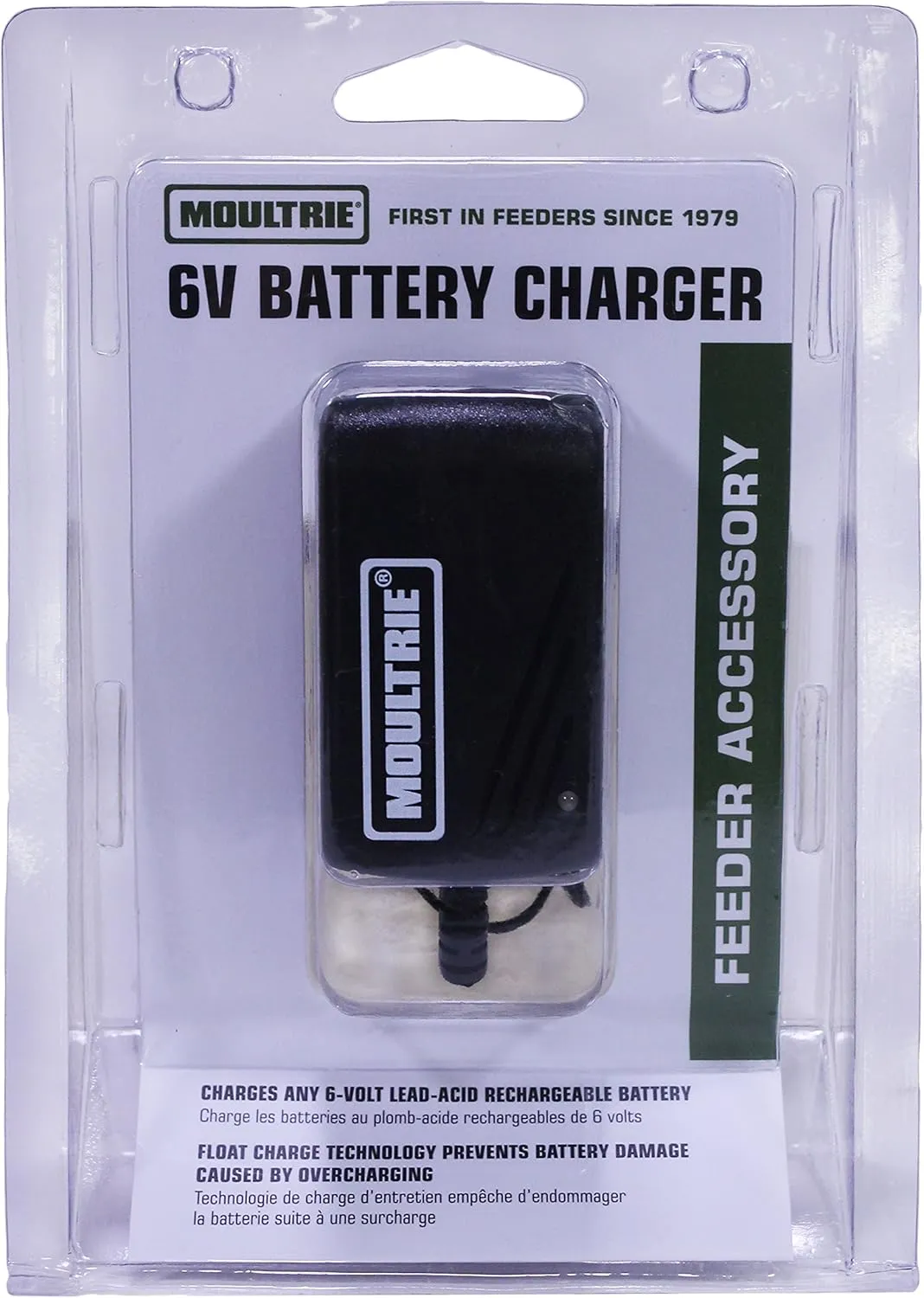 Moultrie Mca-13211 Battery Charger, 6 Volts