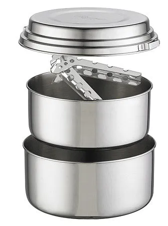MSR Alpine 2 Camping Pot Set (Stainless Steel)