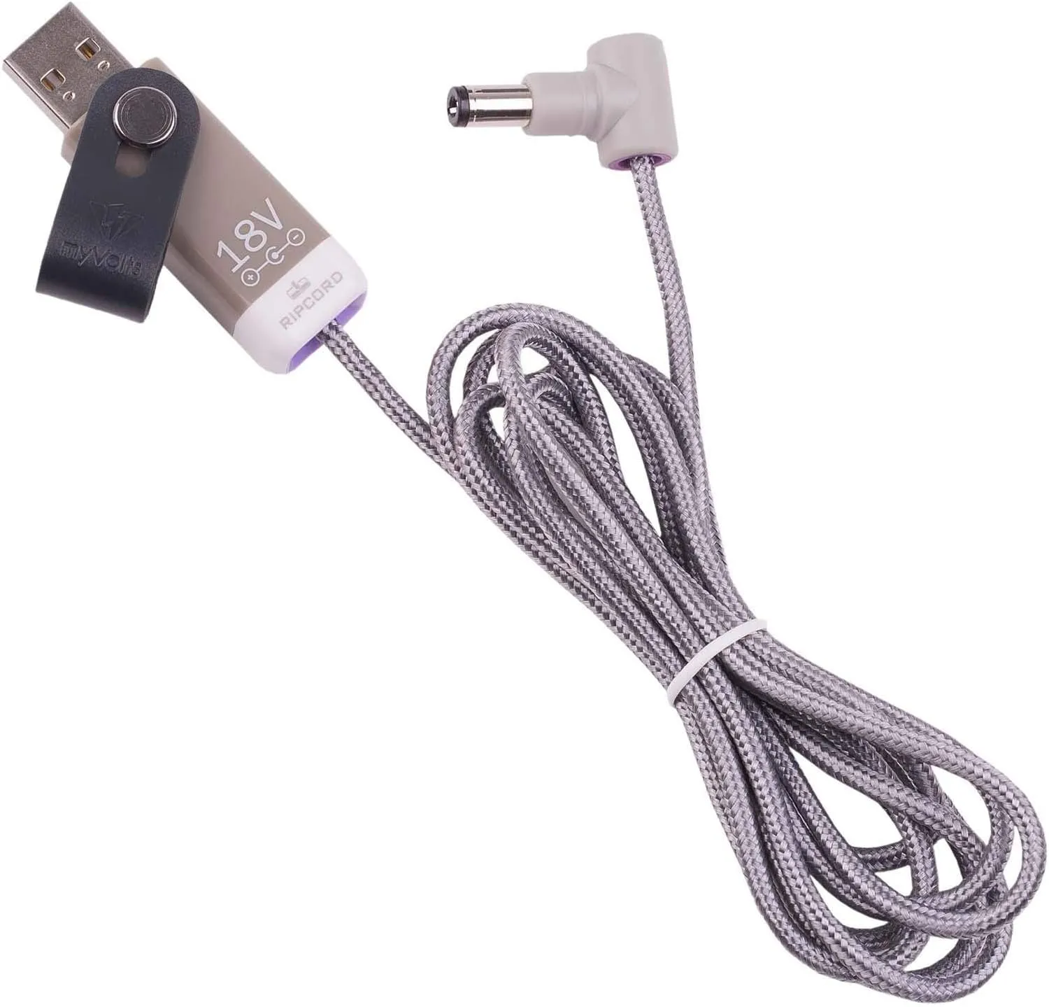 myVolts Ripcord USB to 18V DC Power Cable Compatible with Fulltone FPS-3 PSU Part