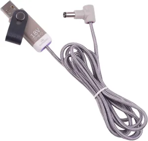 myVolts Ripcord USB to 18V DC Power Cable Compatible with Fulltone OCD Effects Pedal