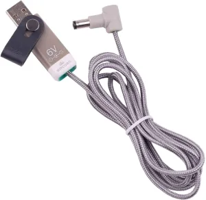 myVolts Ripcord USB to 6V DC Power Cable Compatible with Blackstar Fly 3 Vintage Mini Amplifier