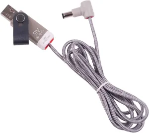 myVolts Ripcord USB to 9V DC Power Cable Compatible with Ampeg 2045758-03 PSU Part