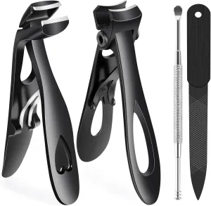 Nail Clippers for Men Toenail Clippers and Fingernail Clipper Toe Nail Clippers for Women Nail Clipper with Long Handle Wide Jaw