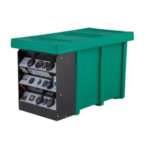 National Luna 12v DCDC Charger Box (Green) Ideal for Lithium Battery