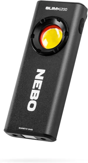 NEBO Slim  1200, Powerful and Rechargeable 1200 Lumen Pocket Light