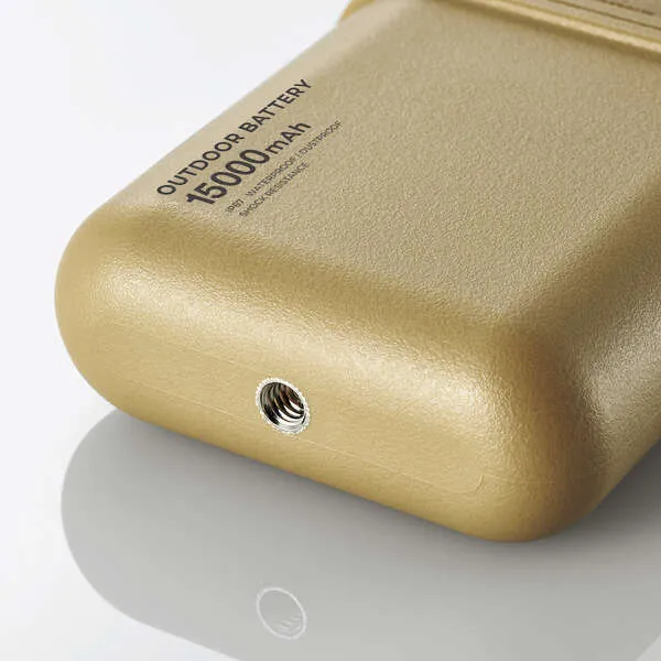 NESTOUT Rugged Power Bank - Waterproof IP67, Shockproof Design