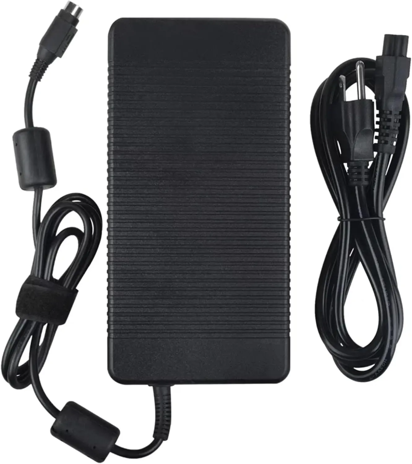 New 220W AC/DC Adapter Compatible with iBuyPower Battalion 101 D900F Charger DC Power Supply Cord Cable PS Charger PSU (4 Hole Female Plug)