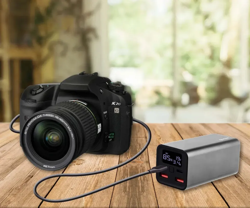 Nextech Tower 20000 Mah 65W Universal Power Bank For Laptops, Macbooks, Tablets & Smartphones