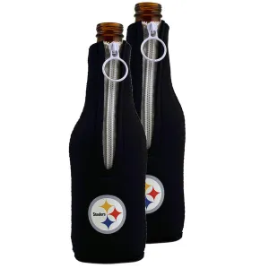 NFL Pittsburgh Steelers Neoprene Bottle Sleeve (Set of 2)