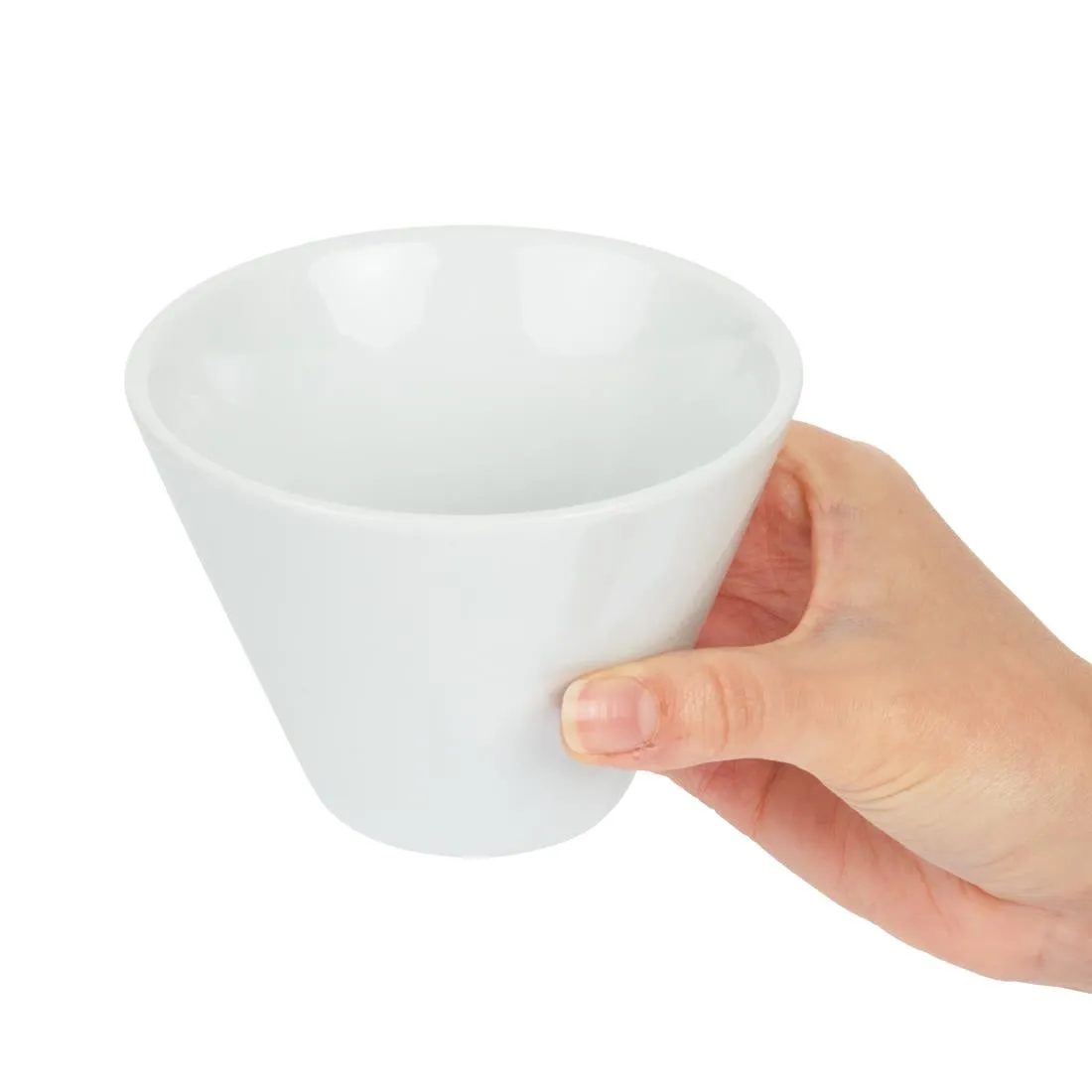 Olympia Whiteware Conical Ramekin White 110mm (6 pack)