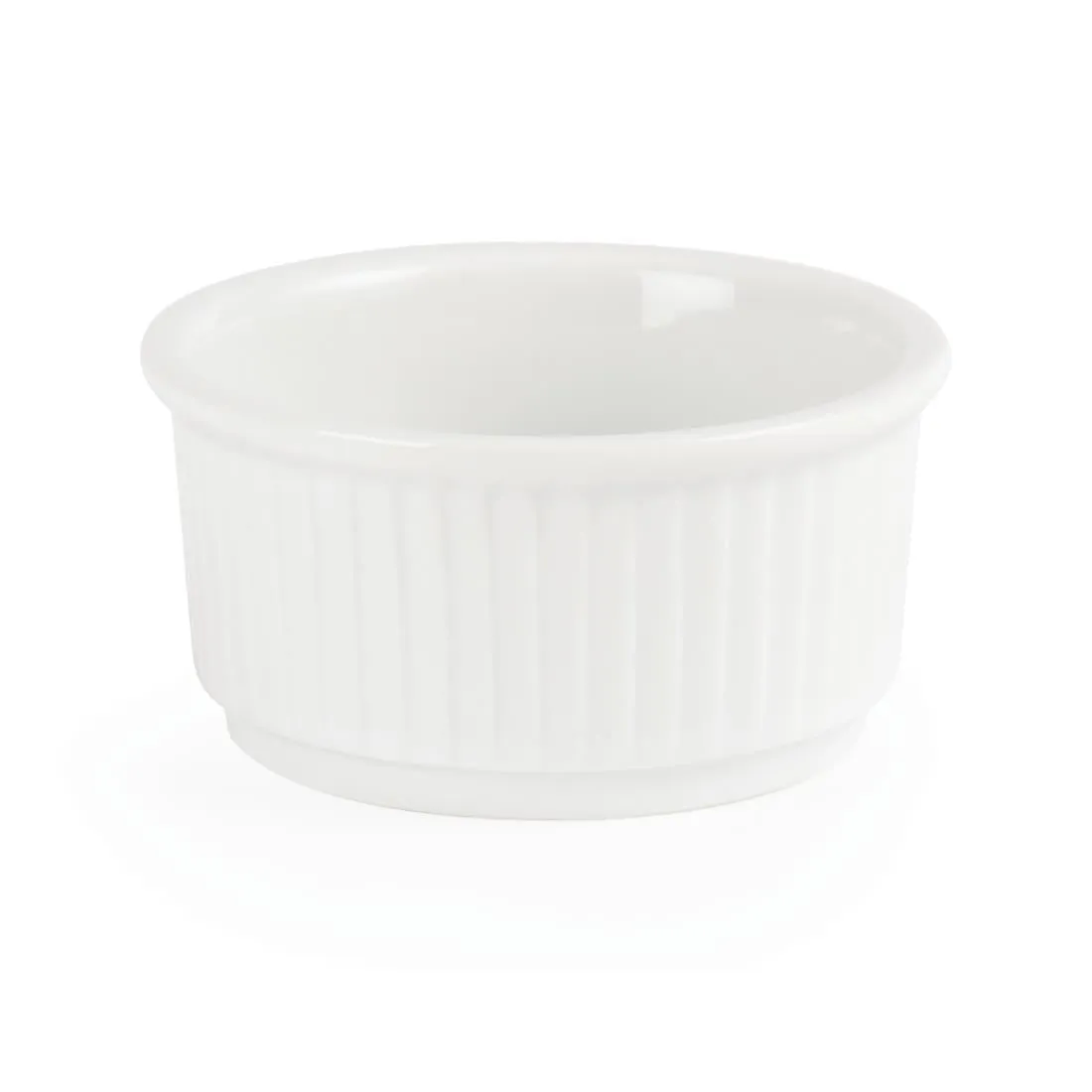 Olympia Whiteware Stacking Ramekins 85mm (12 pack)