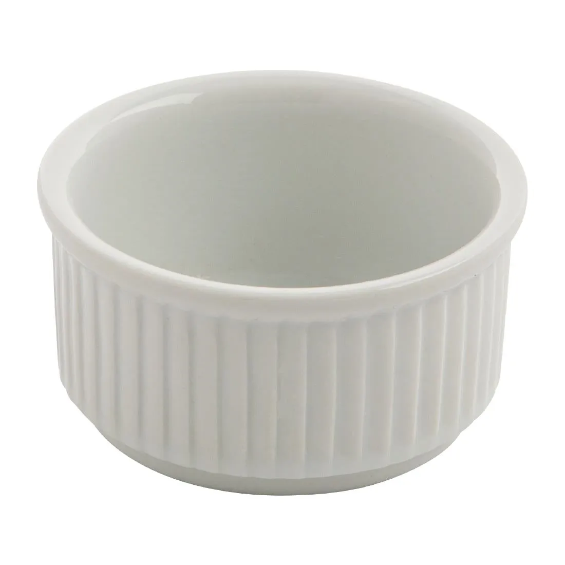 Olympia Whiteware Stacking Ramekins 85mm (12 pack)