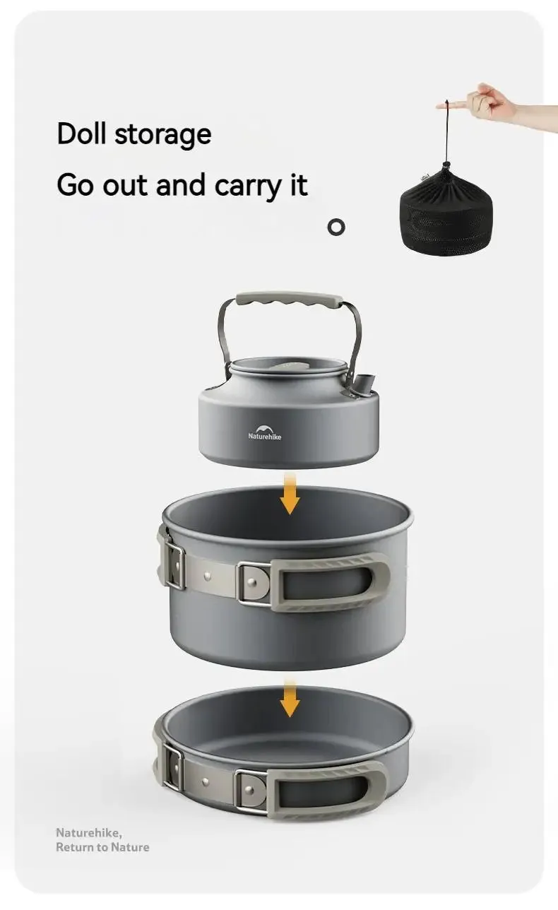 Outdoor Camping Cookware Set