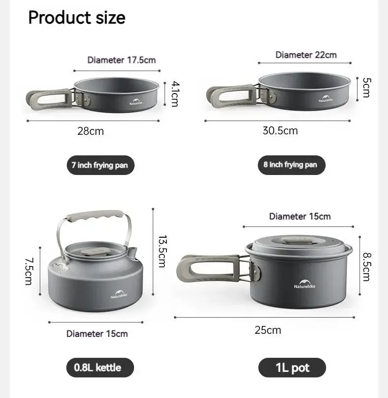 Outdoor Camping Cookware Set