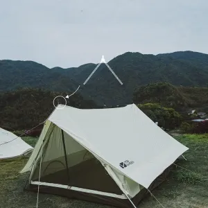 Outdoor Family Light Luxury Large Space Camping Cotton Tent