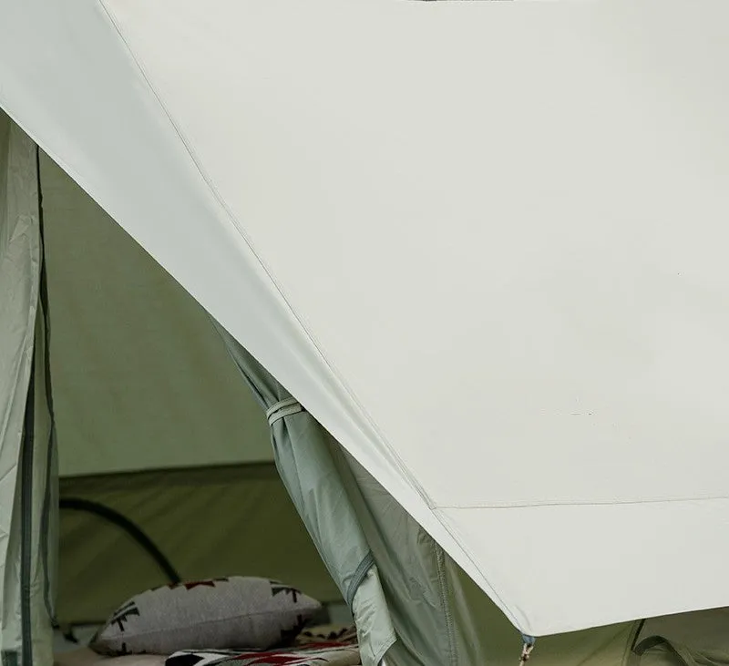 Outdoor Family Light Luxury Large Space Camping Cotton Tent