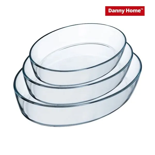 Oval Baking Pan 3-pcs Set