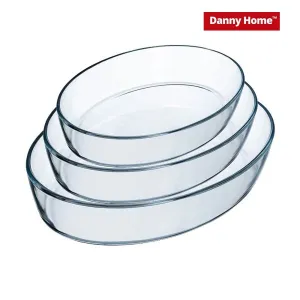 Oval Baking Pan 3-pcs Set