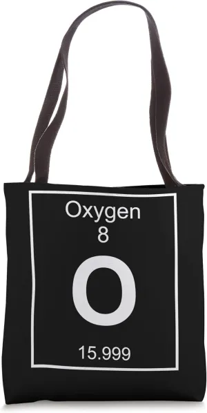 Oxygen Element Costume Periodic Table Chemistry Fun Tote Bag