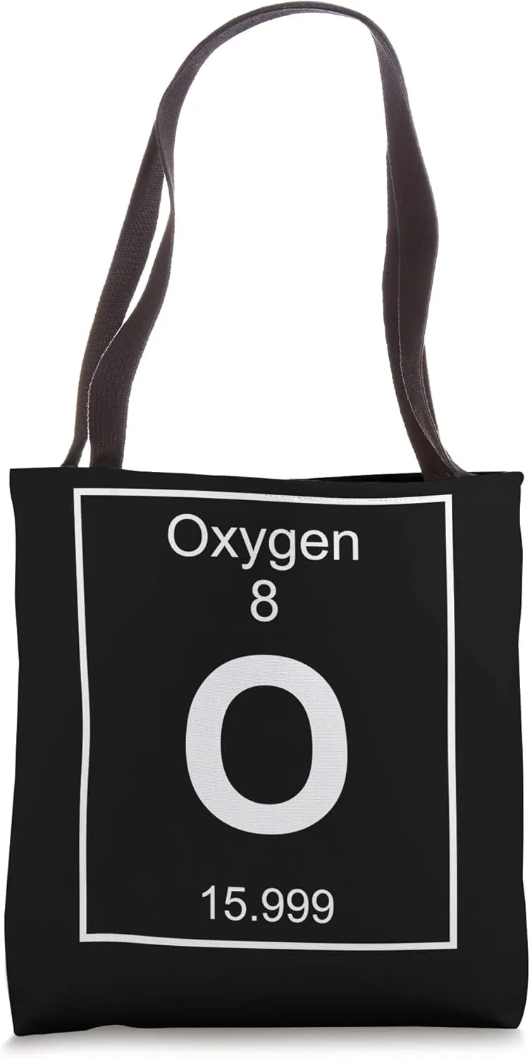 Oxygen Element Costume Periodic Table Chemistry Fun Tote Bag