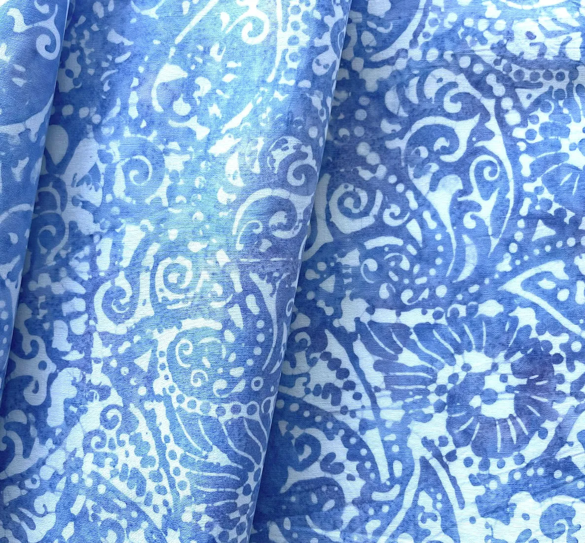 Paisley Hyacinth Cotton Batik (Made in Indonesia)