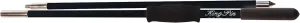 Panther Marine KPP120B King Pin Anchor Pole - 2 Piece, 12' - Black