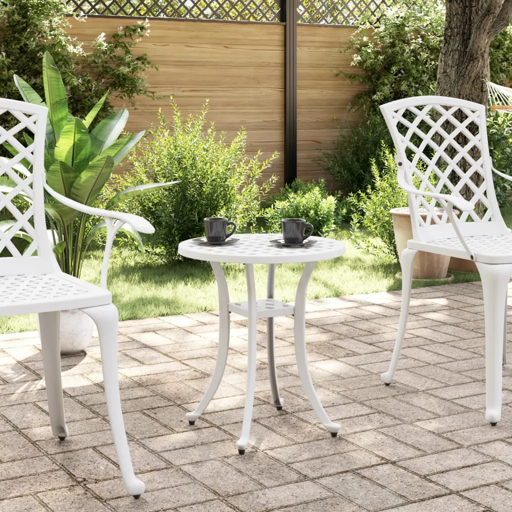 Patio Table Garden Outdoor Balcony Backyard Furniture Cast Aluminum