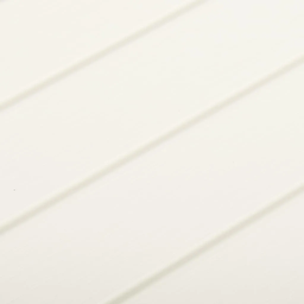 Patio Table White 20.9"x20.9"x15.7" Plastic