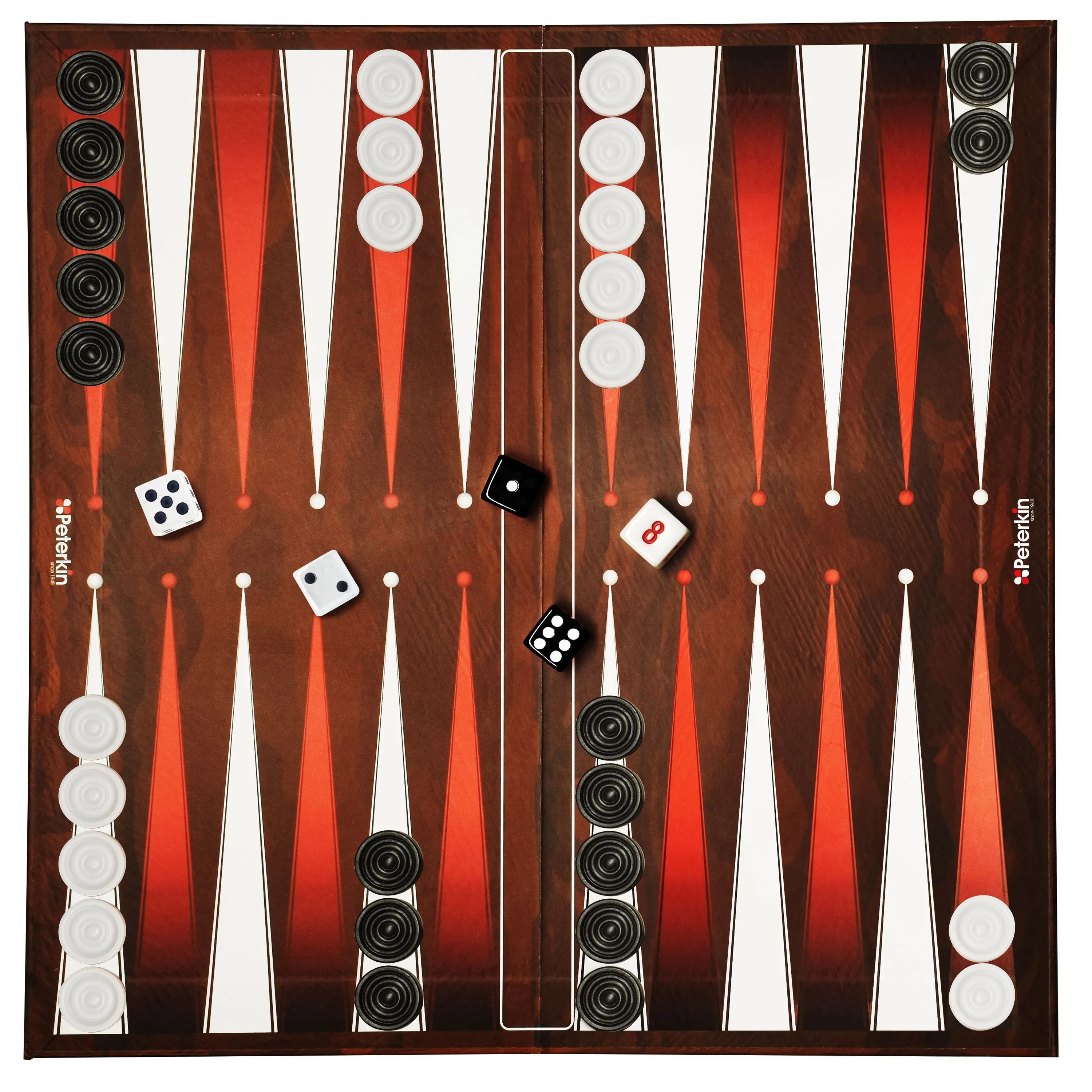Peterkin Backgammon Game Gift Box