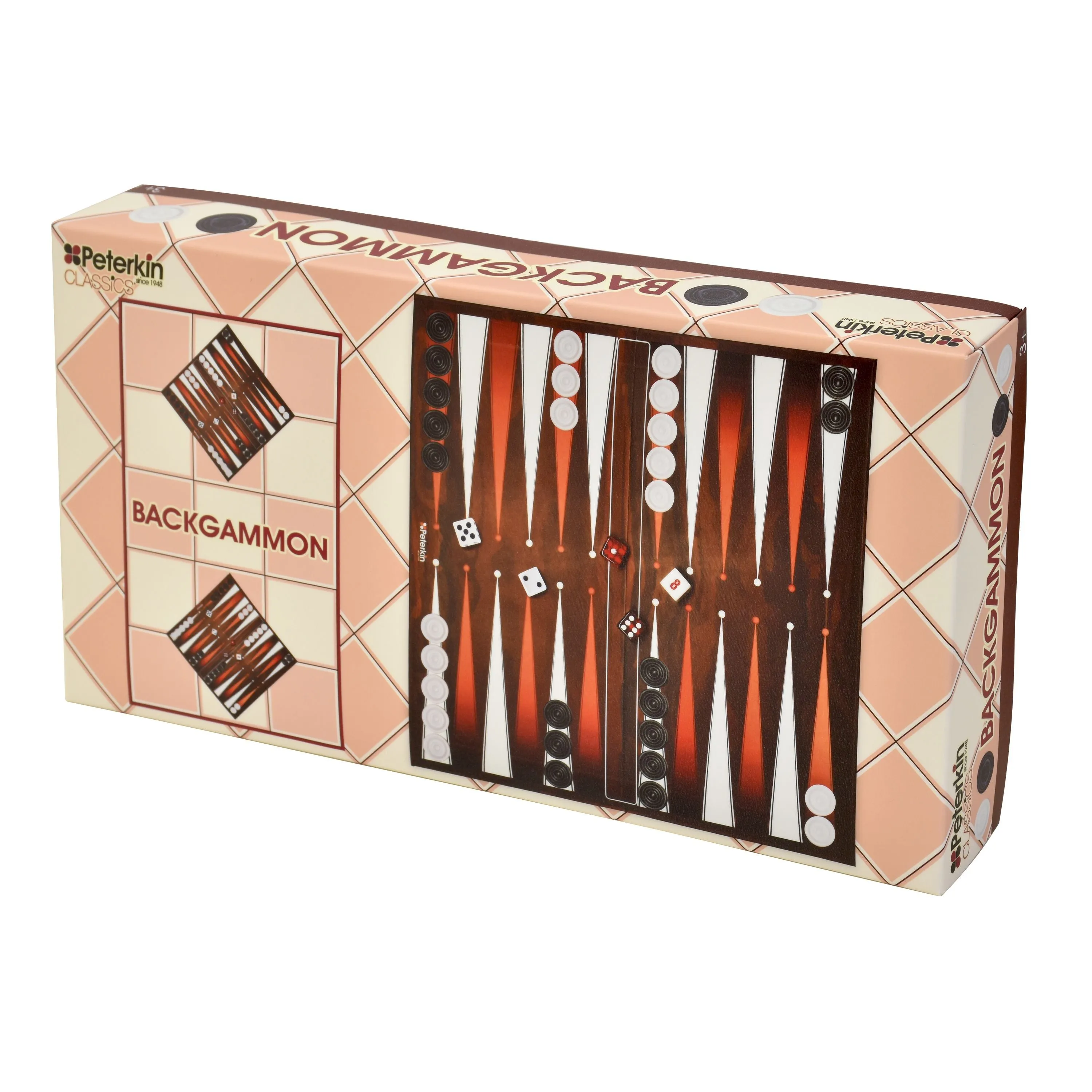 Peterkin Backgammon Game Gift Box