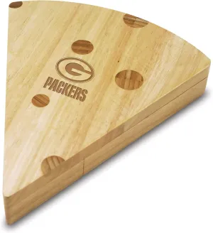 PICNIC TIME Green Bay Packers Swiss Cheese Cutting Board & Tools Set