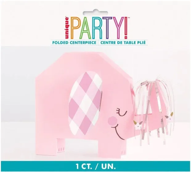 Pink Elephant Centerpiece Decoration