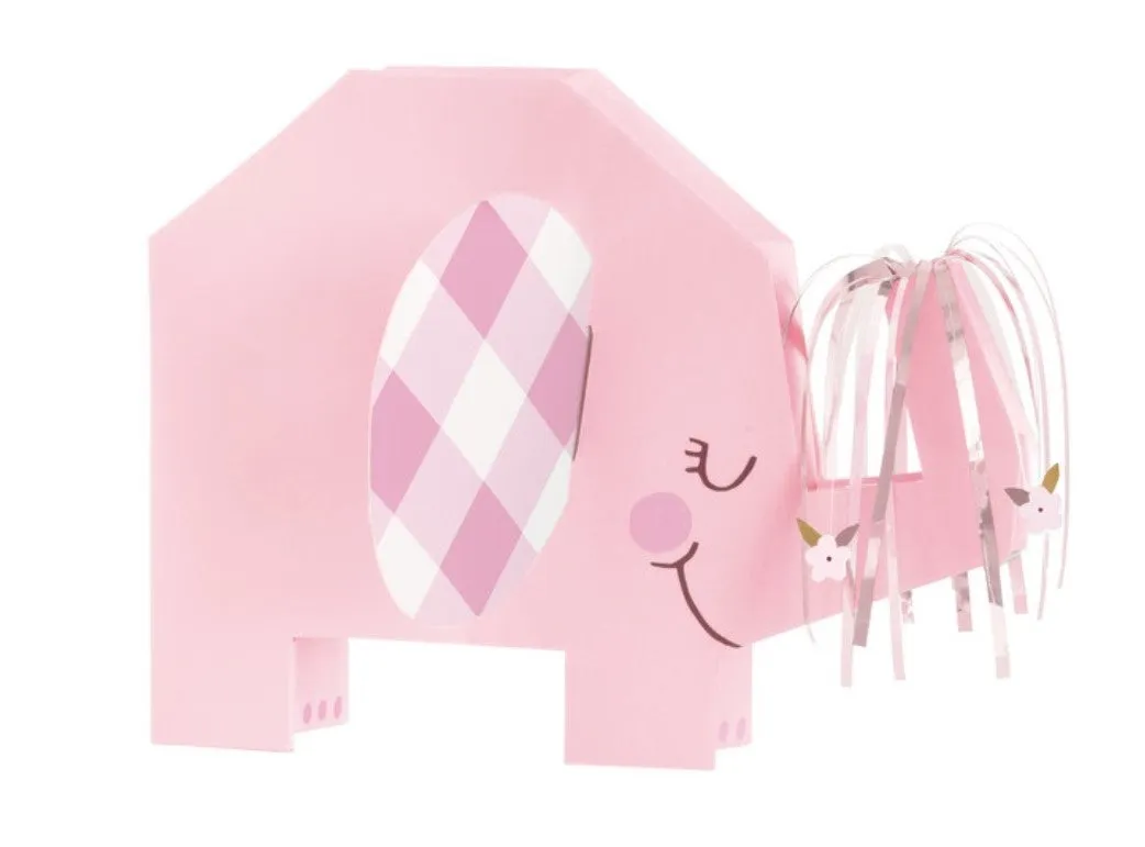 Pink Elephant Centerpiece Decoration