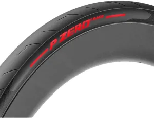 Pirelli P Zero Race Performance Bike Tire – Color Edition, Road/Race Tube-Type Clincher, Lightweight All-Rounder, Superior Puncture Protect, (1) Tire, Red Label, 700 x 26