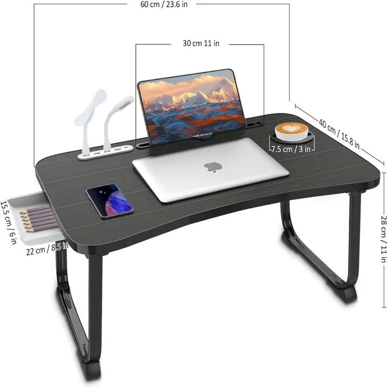 Portable Foldable Laptop Bed Table
