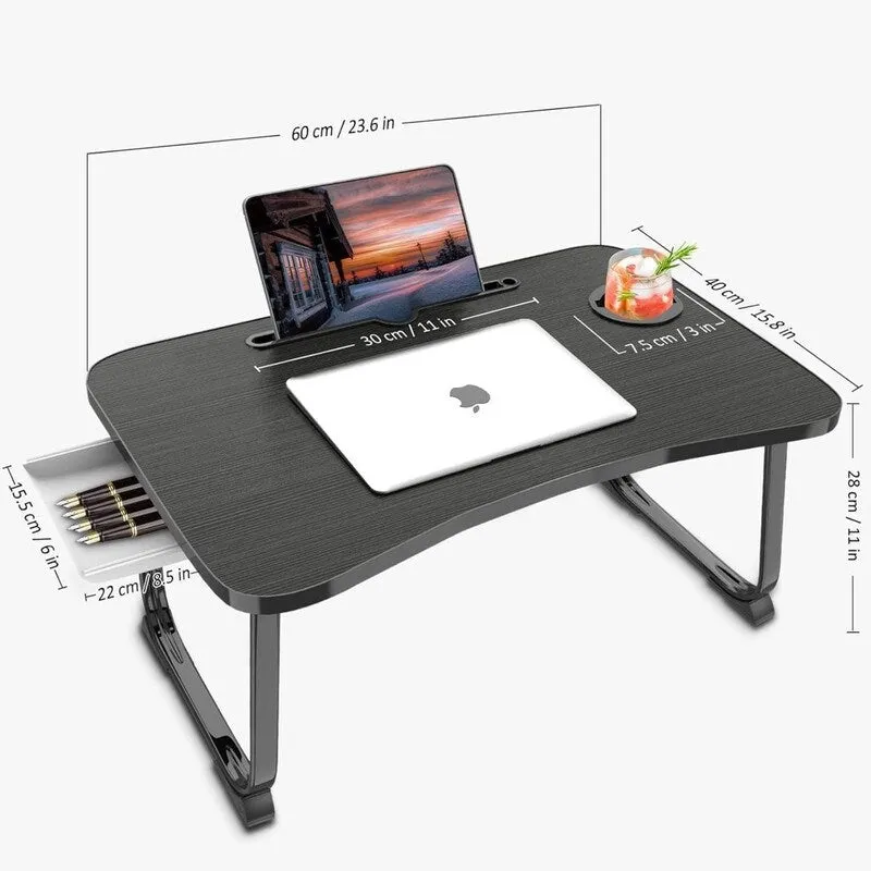 Portable Foldable Laptop Bed Table