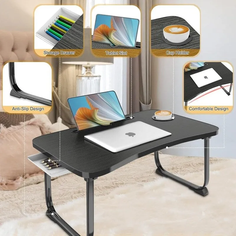Portable Foldable Laptop Bed Table
