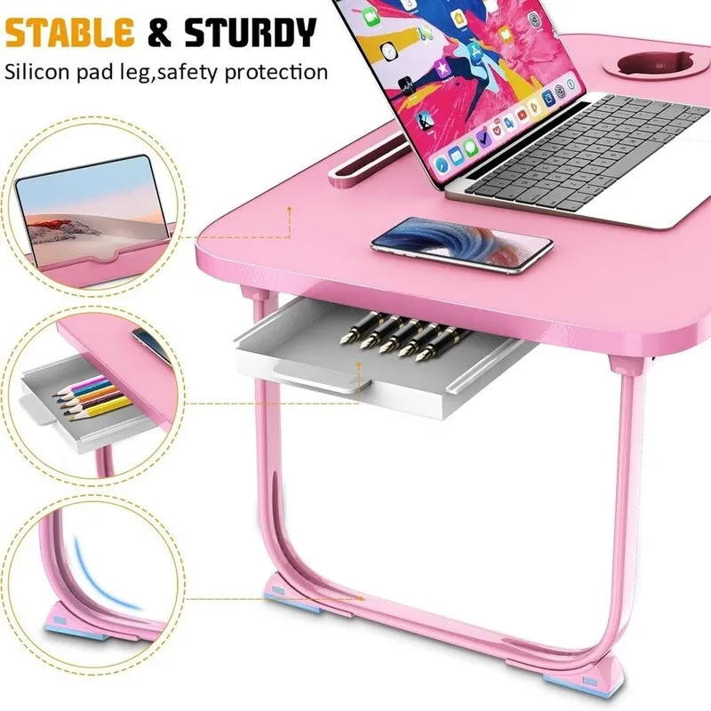 Portable Foldable Laptop Bed Table