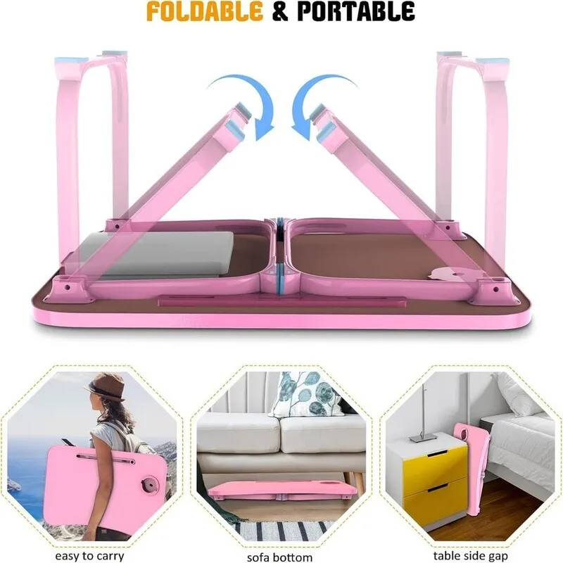 Portable Foldable Laptop Bed Table